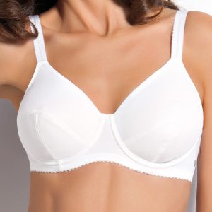 SIèLEI – Reggiseno Con Ferretto In Microfibra Stretch – Bianco – Nero – Skin
