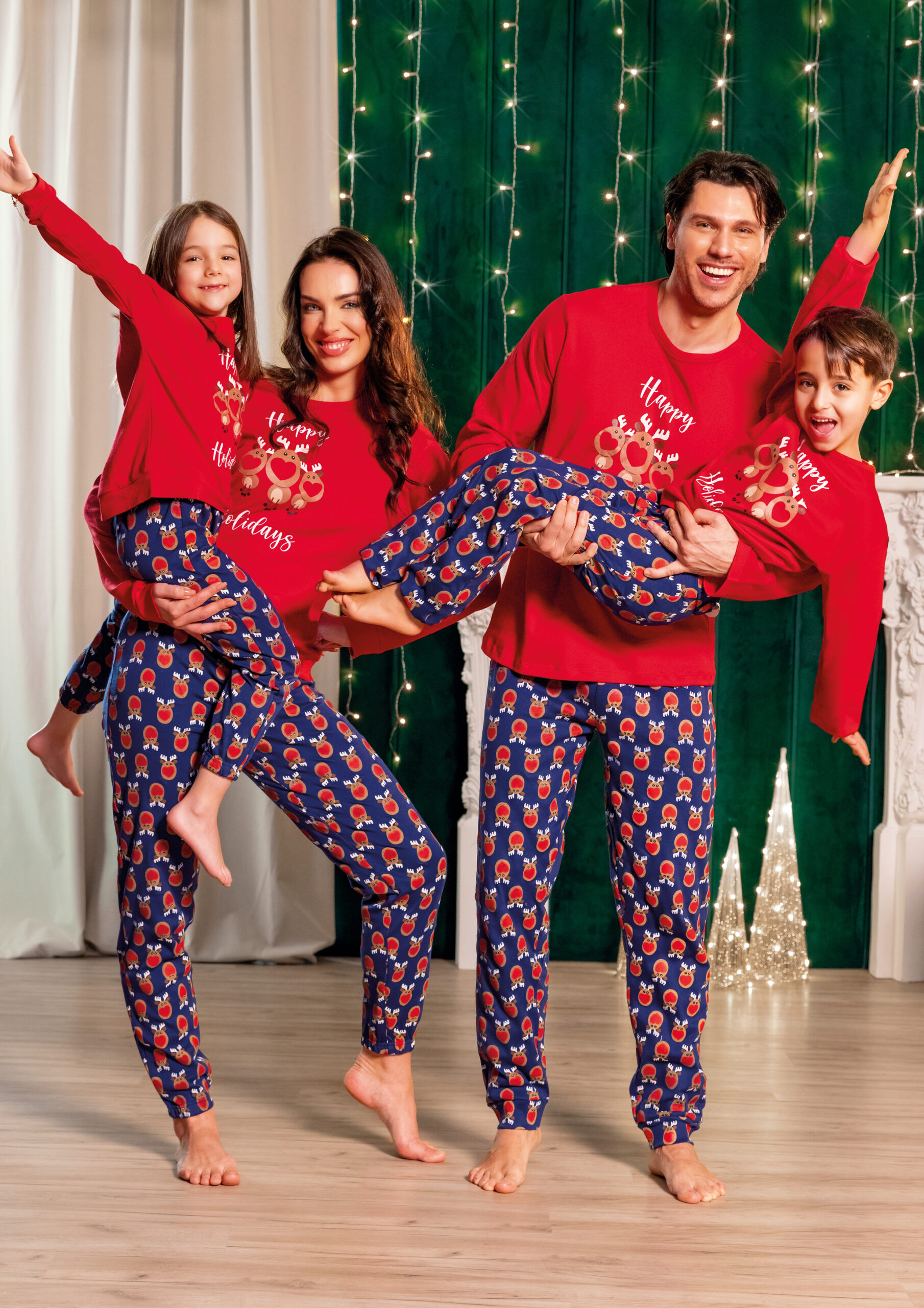 LOVEANDBRA – Pigiama Natalizio Bambino In Caldo Cotone - immagine 3