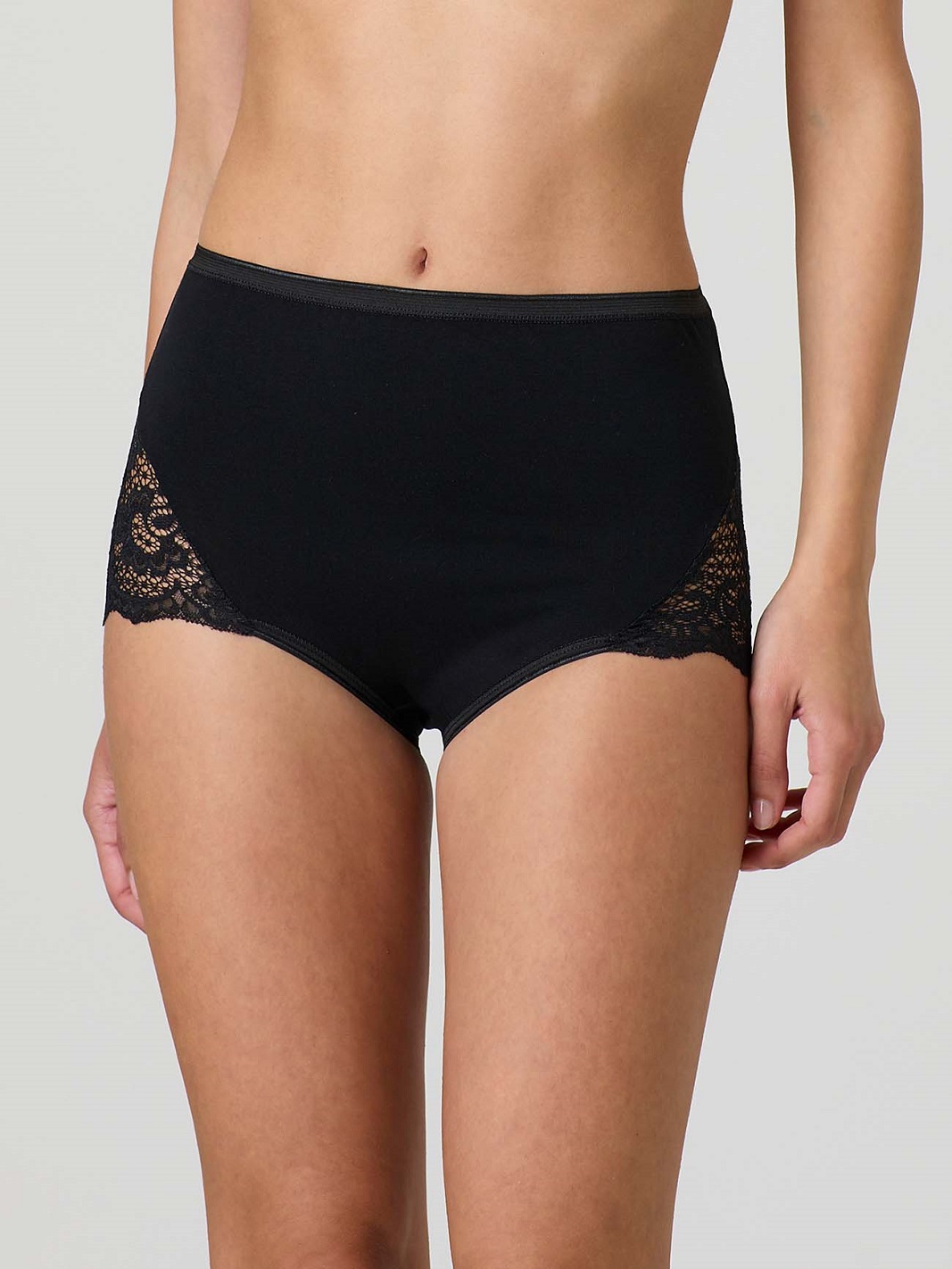 JADEA – Culotte In Cotone Elasticizzato con Pizzo - immagine 9