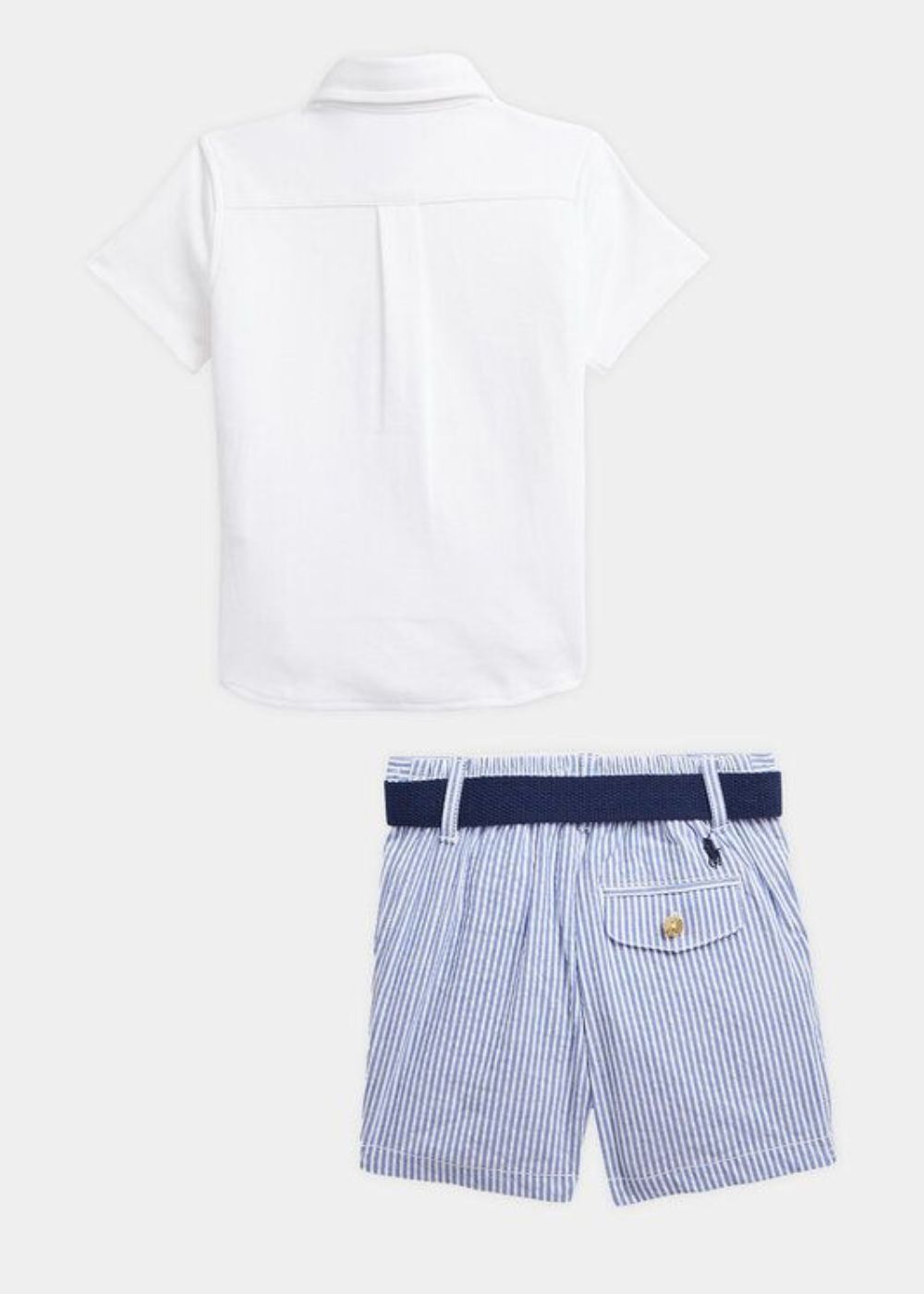 Polo Ralph Lauren Set Camicia, Short E Cintura - immagine 3
