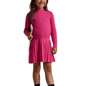 Polo Ralph Lauren Abito In Maglia A Trecce