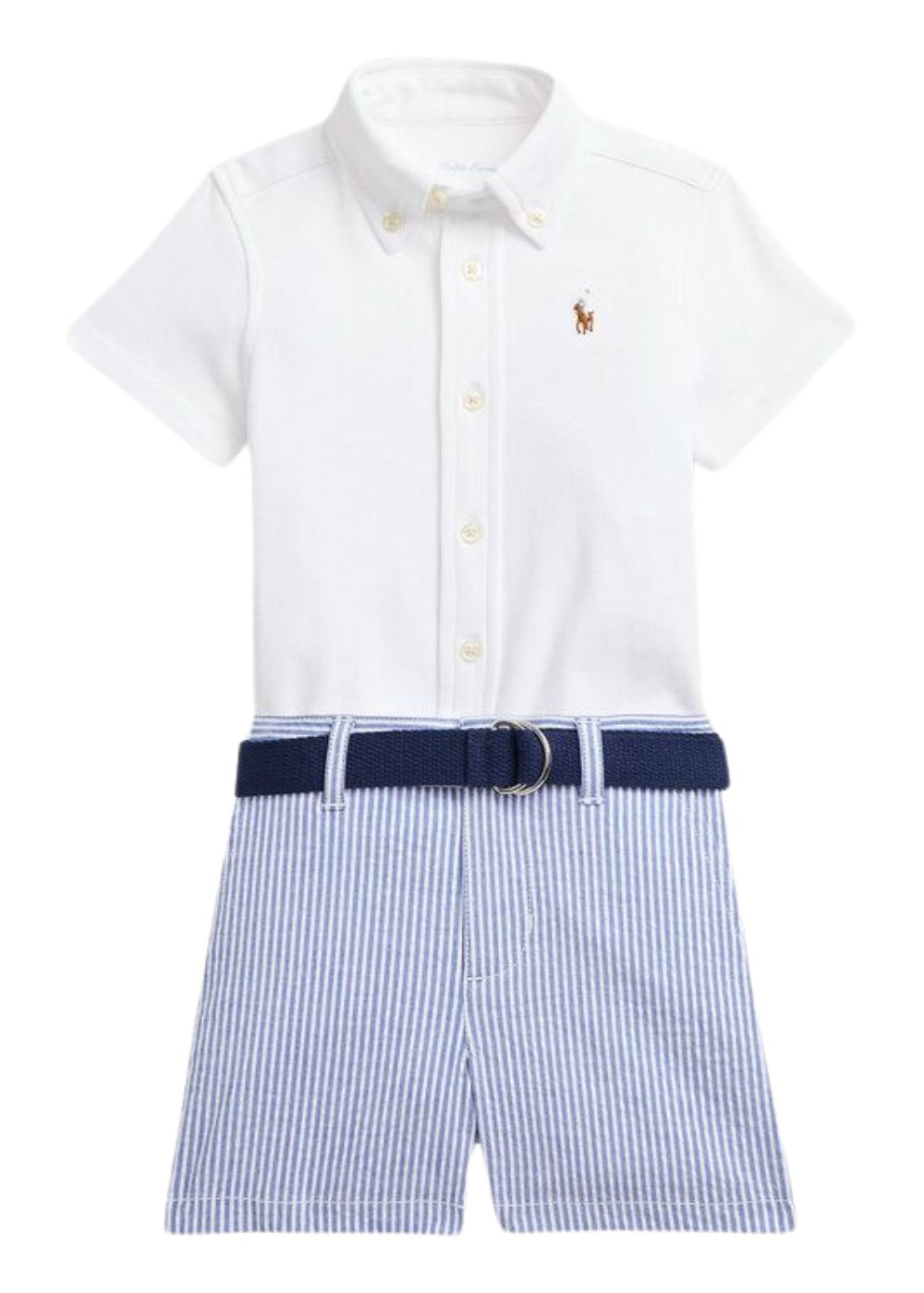 Polo Ralph Lauren Set Camicia, Short E Cintura - immagine 2