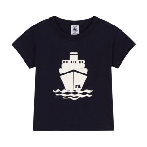 Petit Bateau T-Shirt in Jersey con Stampa