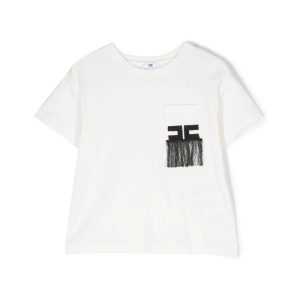 Elisabetta Franchi T-Shirt con Ricamo