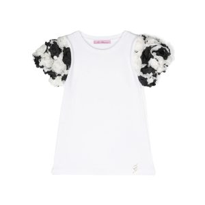 Blumarine T-shirt con dettaglio a fiori