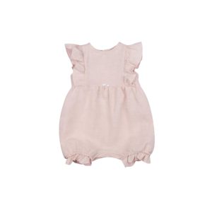 Lalalù Pagliaccetto neonata in Lino