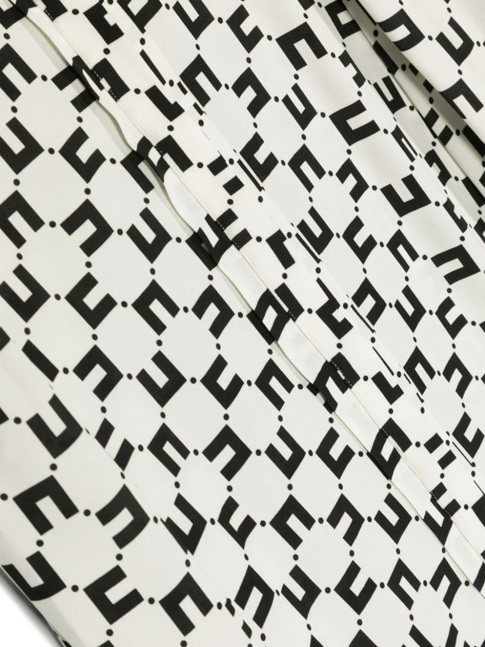 Elisabetta Franchi Camicia con Stampa Monogramma - immagine 4