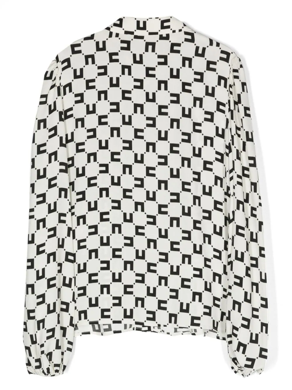 Elisabetta Franchi Camicia con Stampa Monogramma - immagine 3