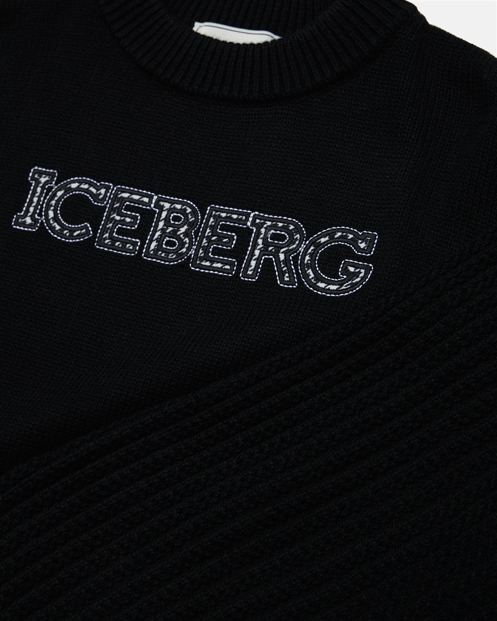 Iceberg Maglione in Lana Crop - immagine 4