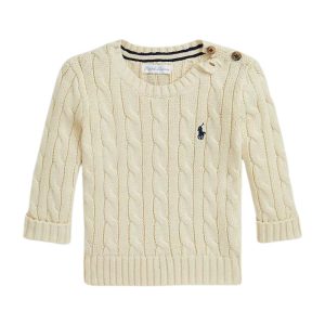 Polo Ralph Lauren Maglia In Cotone A Trecce