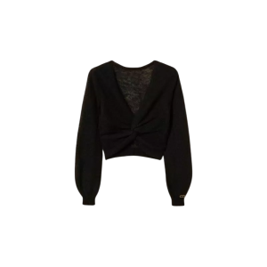 COPRISPALLA IN MAGLIA NERO – TWINSET