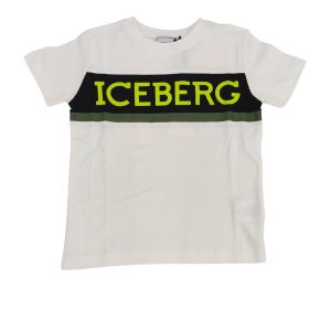 Iceberg T-shirt logo verde