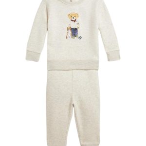 Polo Ralph Lauren Felpa Polo Bear E Pantaloni