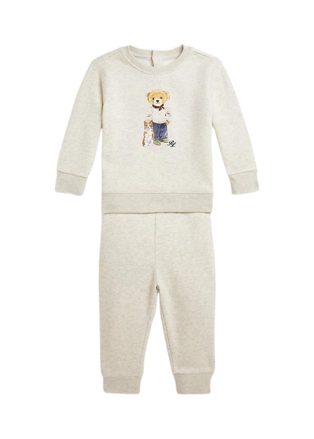 Polo Ralph Lauren Felpa Polo Bear E Pantaloni