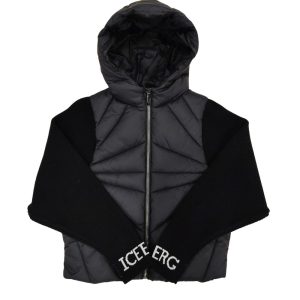 ICEBERG GIUBBINO CON MANICHE FELPATE