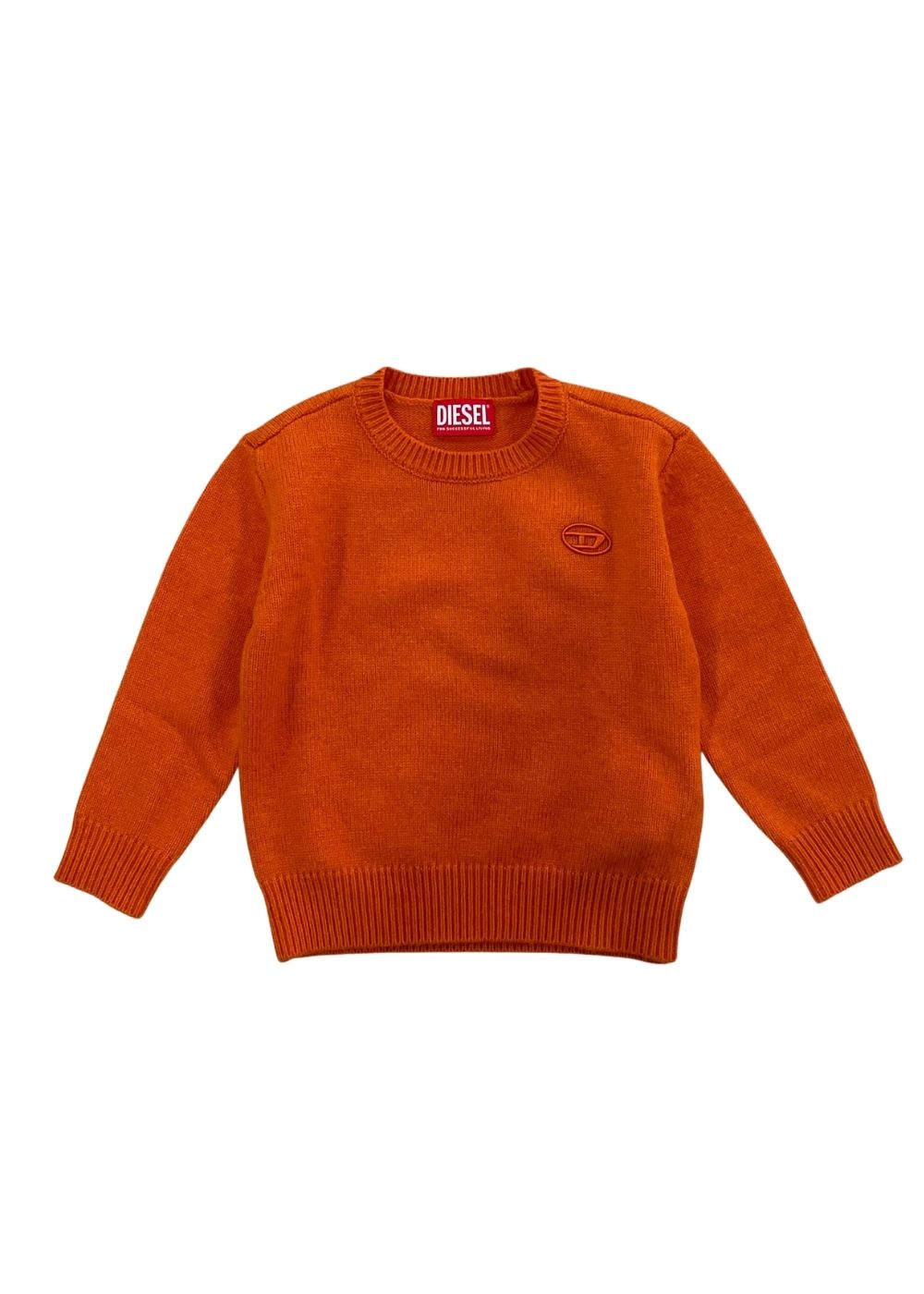 Diesel Maglione Arancio - immagine 2