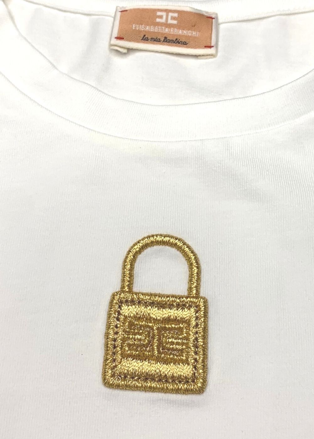 ELISABETTA FRANCHI T-SHIRT IN JERSEY - immagine 4