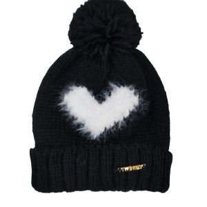 TWINSET BERRETTO CUORE