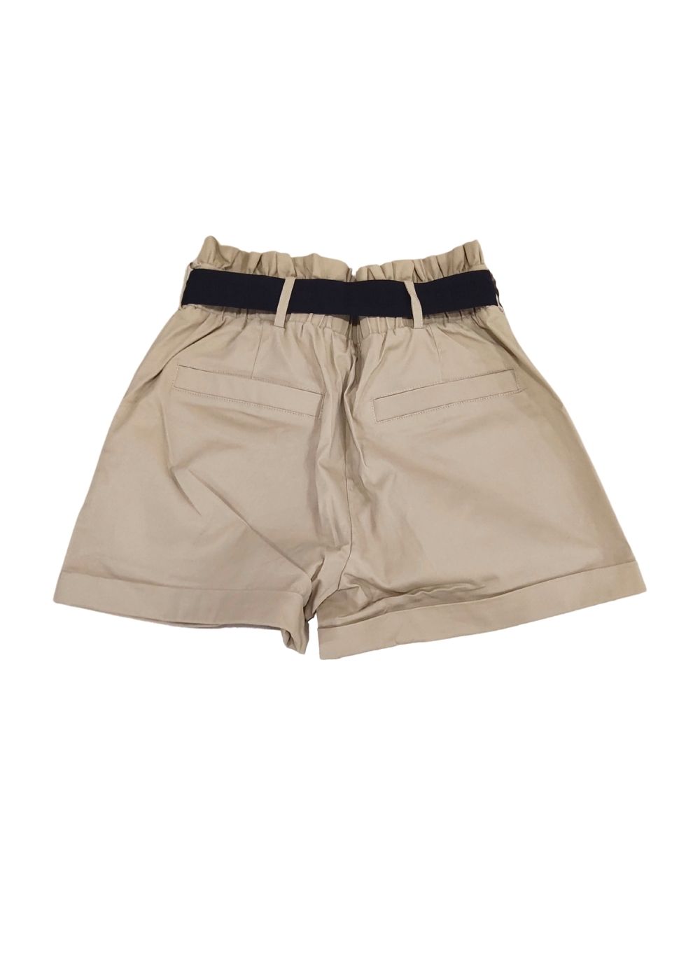 ICEBERG BERMUDA BEIGE CON CINTA - immagine 4