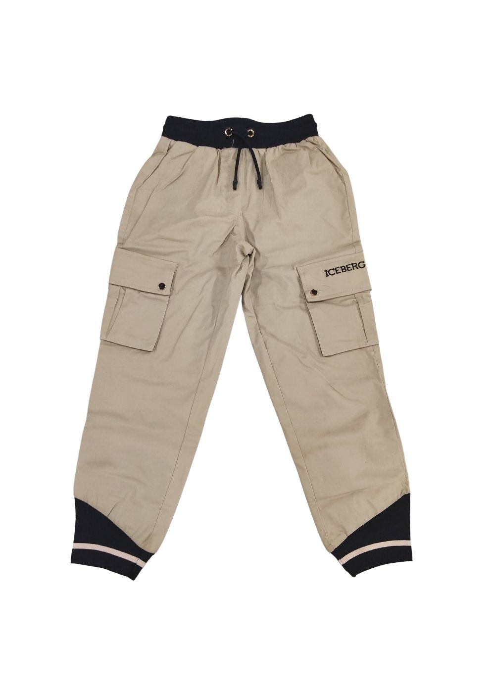 Iceberg Pantalone beige elasticizzato - immagine 3
