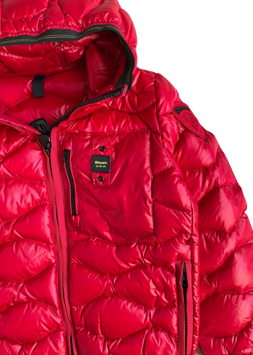 Blauer Piumino Rosso A Onde - immagine 3