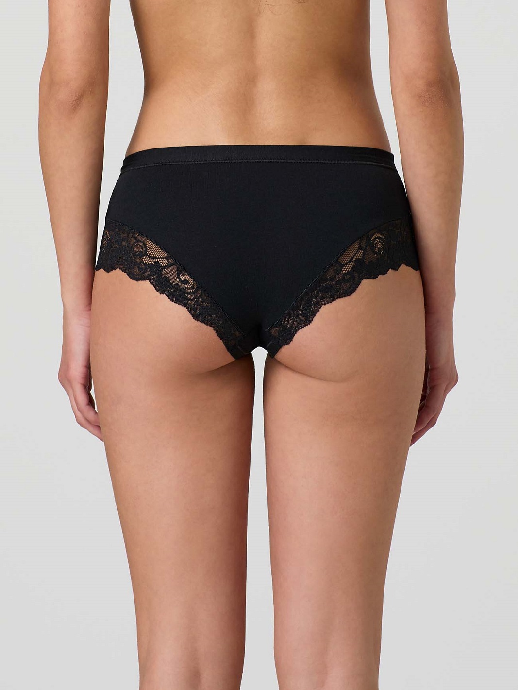 JADEA – Slip Short in Cotone Modal e Pizzo - immagine 7