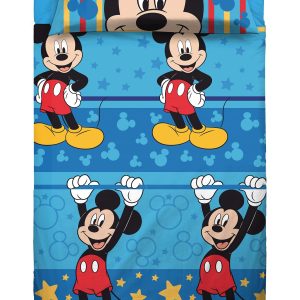 MICKEY MOUSE – Completo Letto 1 Piazza In Cotone