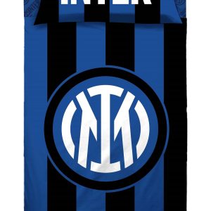 INTER – Completo Letto 1 Piazza In Cotone