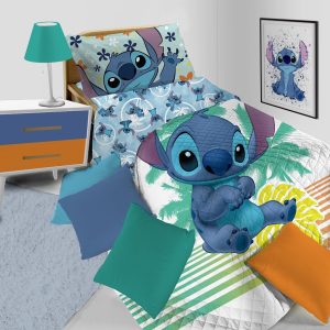 LILO & STITCH – Copriletto Trapuntato 1 Piazza