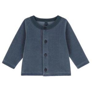 Petit Bateau Cardigan in velluto