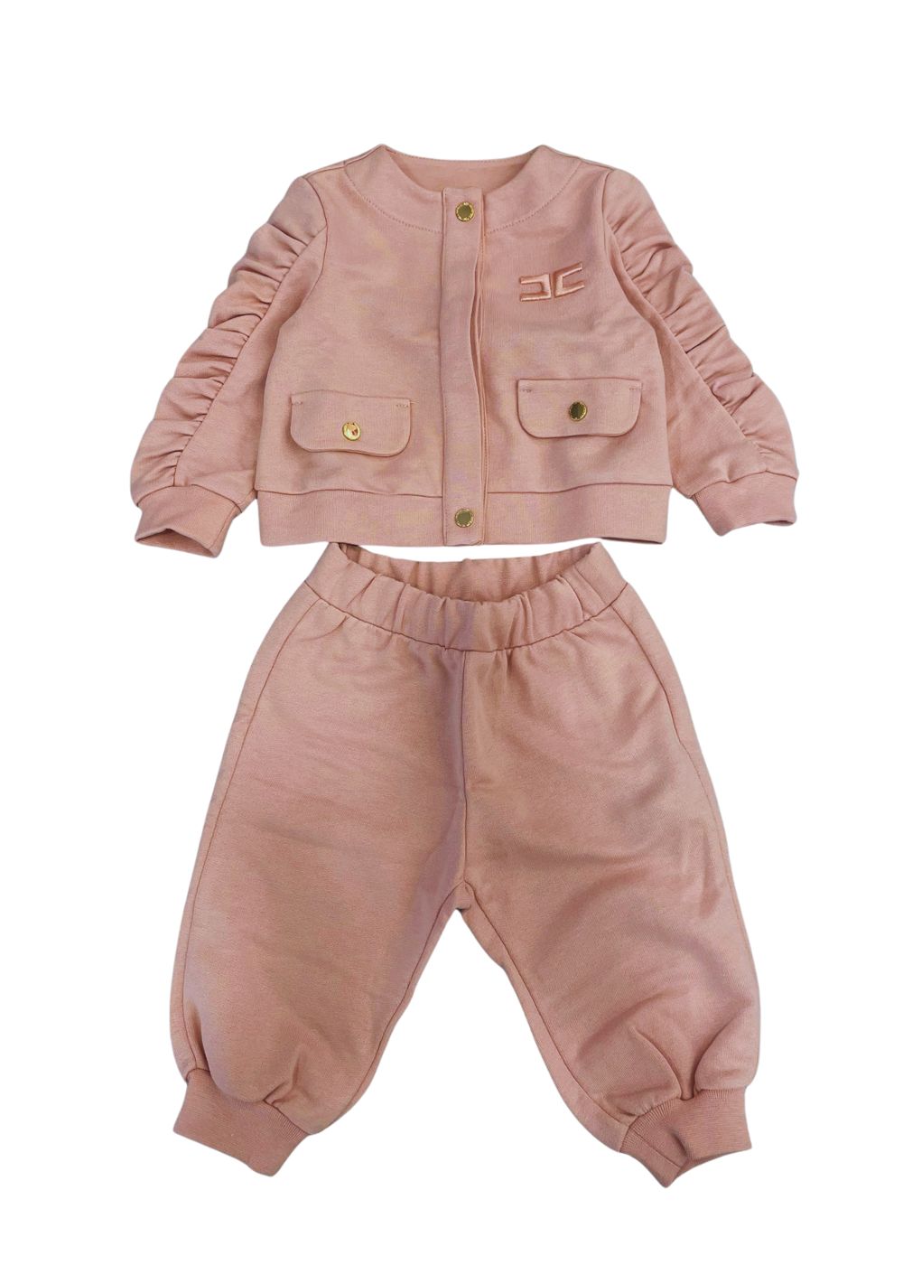 Elisabetta Franchi Completo Felpa Neonata