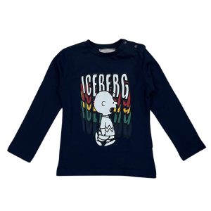 Iceberg T-shirt Con Stampa