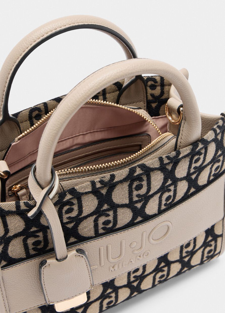 BORSA TOTE 71105 BEIGE – LIU JO - immagine 3