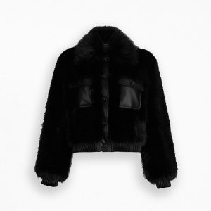 BLOUSON /DETTAGLIO 22222  NERO – LIU JO