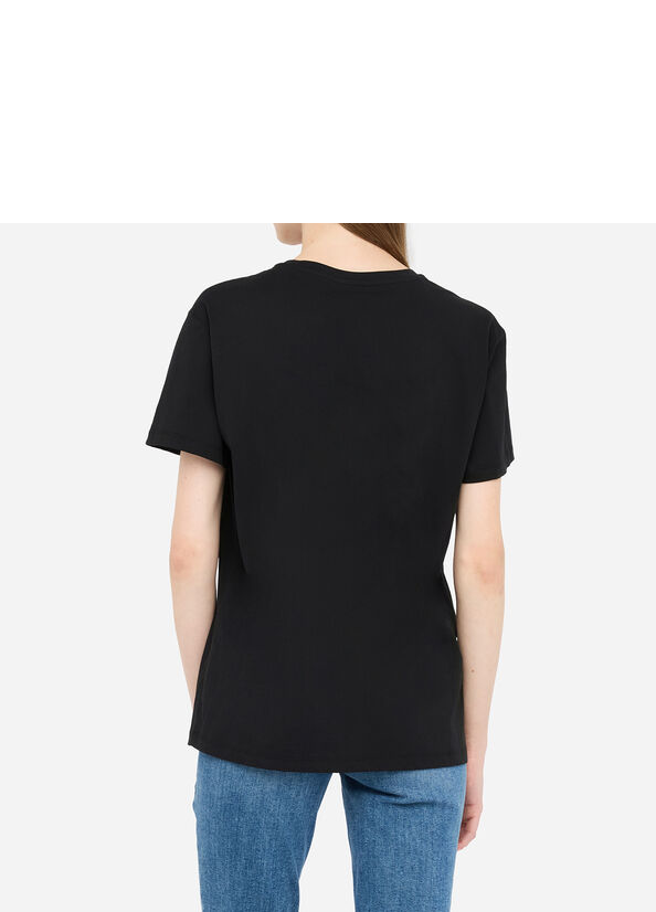 T.SHIRT M.C. M9010 NERO – LIU JO - immagine 4