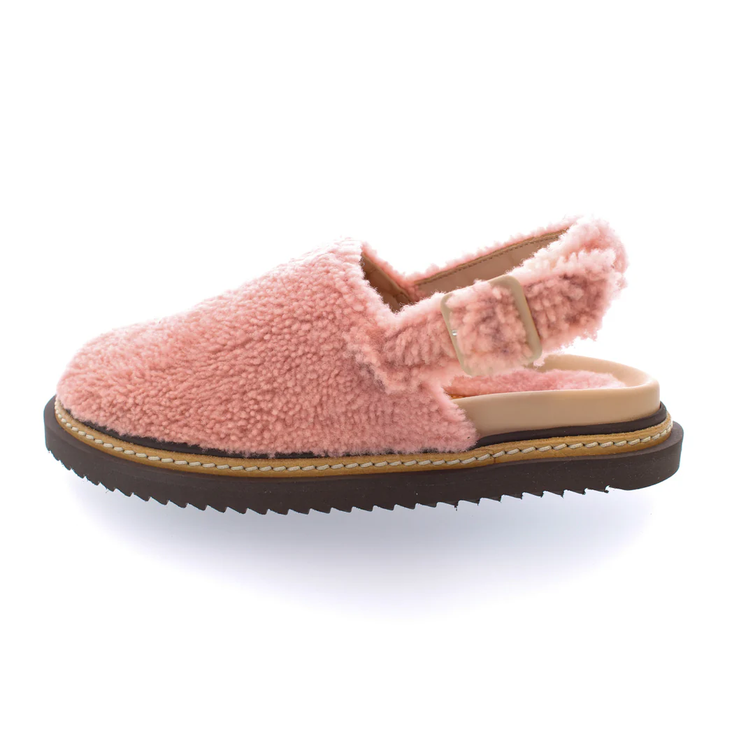 SANDALO SHEARLING NEVADA ROSA - immagine 3