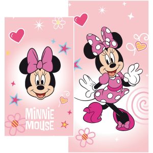 MINNIE MOUSE – Set Asciugami In Spugna 1+1