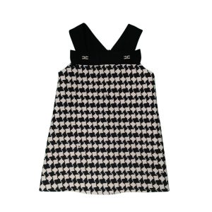 Elisabetta Franchi Abito Pied De Poule