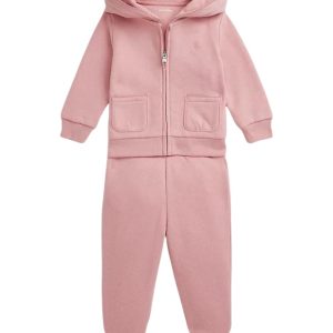 Polo Ralph Lauren Felpa Con Cappuccio E Pantaloni