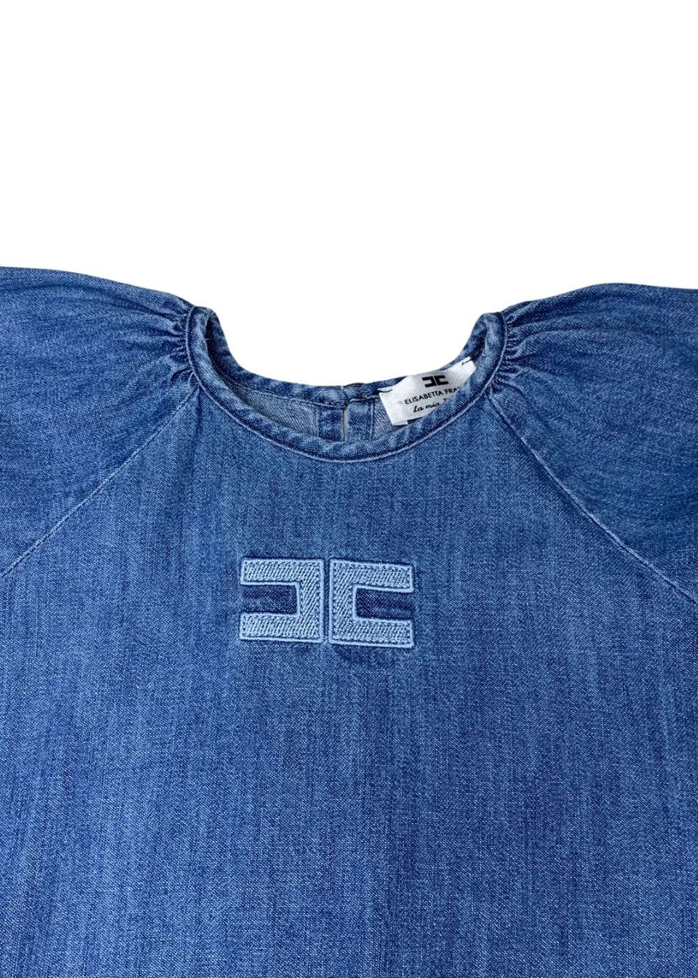 Elisabetta Franchi Abito jeans - immagine 4