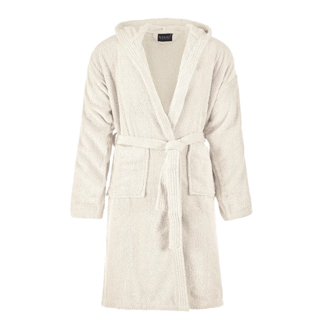 VINGI – Accappatoio Monaco In Spugna di Cotone con Cappuccio - immagine 5