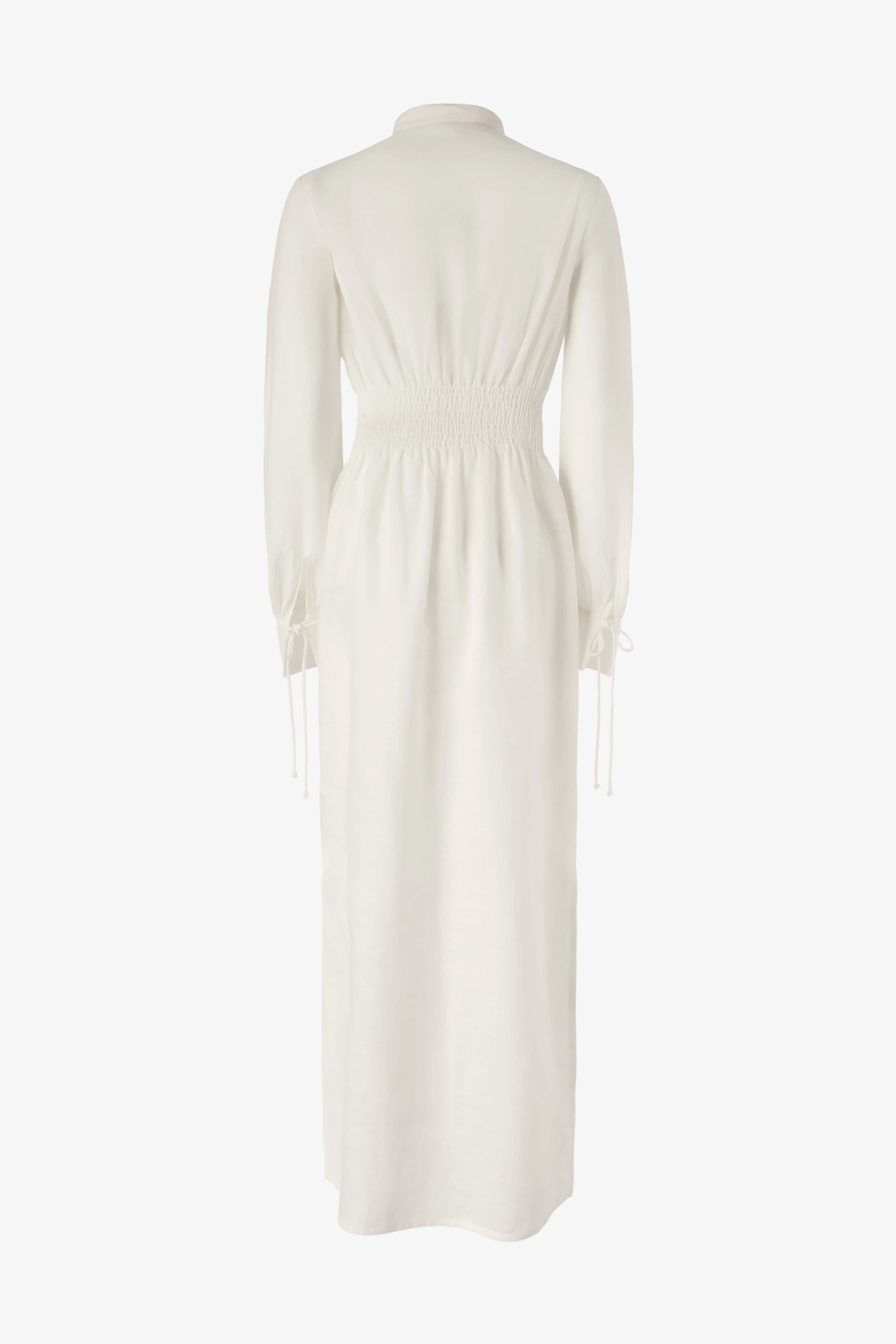 CHEMISIER LUNGO IN LINO E MACRAMè ERMANNO SCERVINO - immagine 3