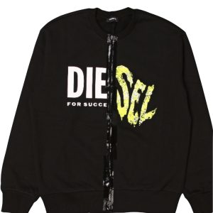 DIESEL FELPA IN COTONE