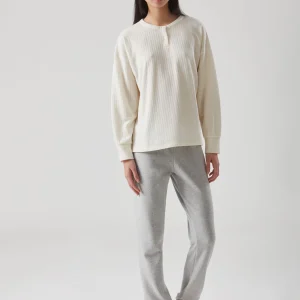 RAGNO – Pigiama “Essenziale” In Punto Milano – Avorio