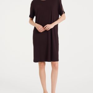 RAGNO – Abito Mare Donna Con Girocollo e Dettaglio Anello