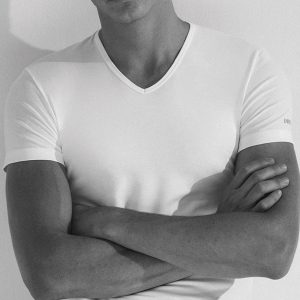 ENRICO COVERI – Maglia Intima In Cotone Elasticizzato – Bianco – Nero – Blu – Grigio