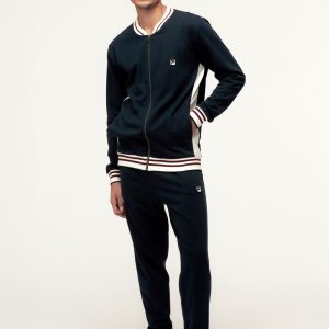 FILA – Tuta Uomo In Cotone Felpato Full Zip
