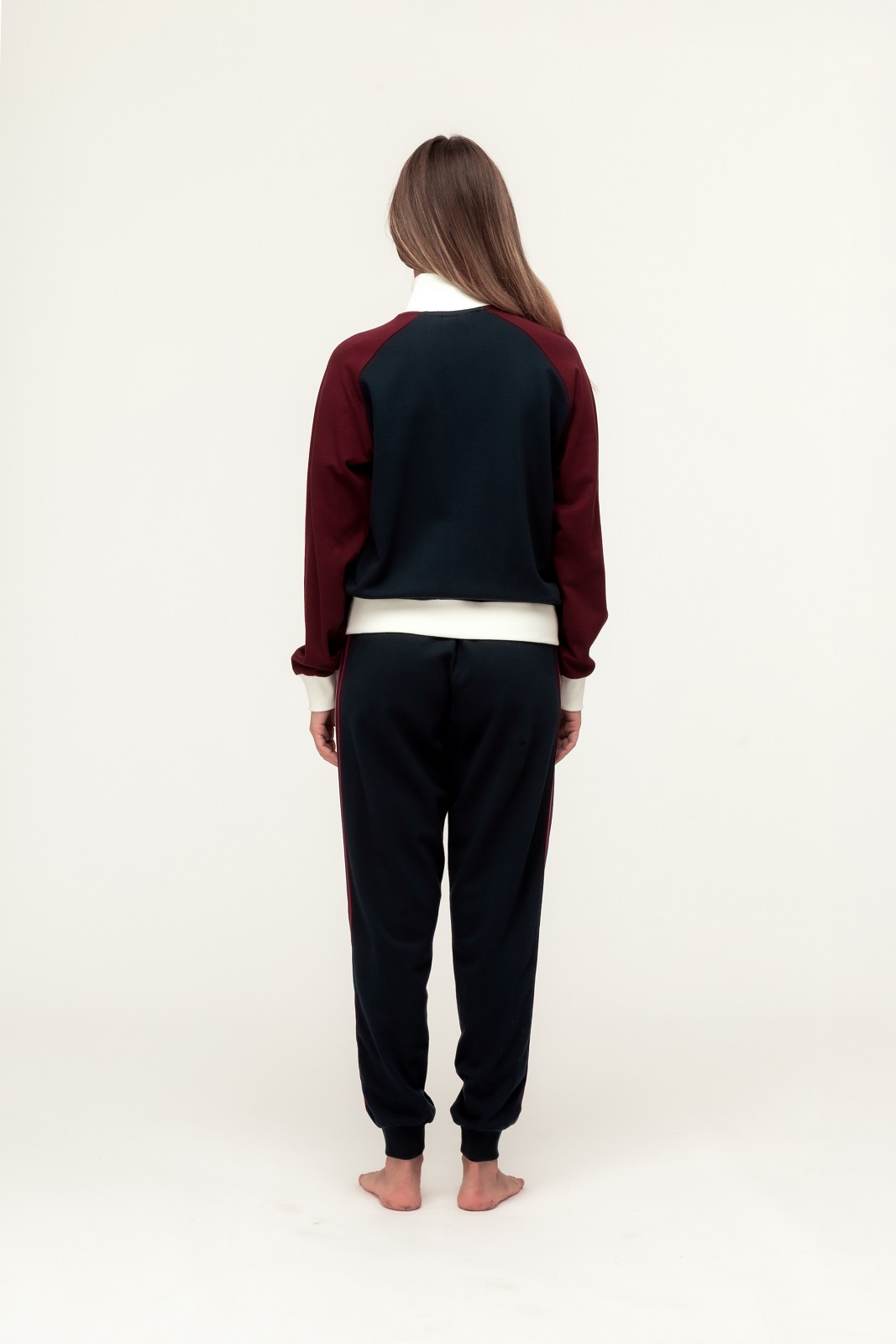 FILA – Tuta Homewear In Cotone Felpato Full Zip - immagine 4