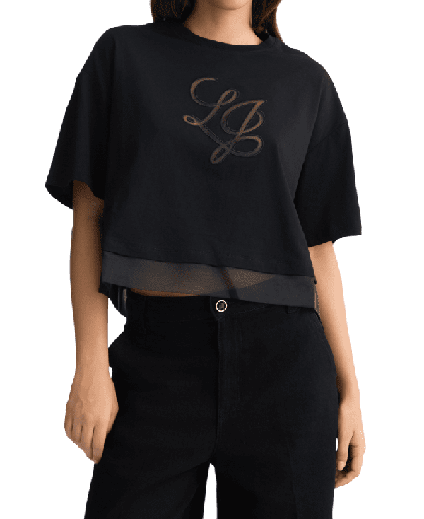 T-shirt con logo – Liu Jo - immagine 3