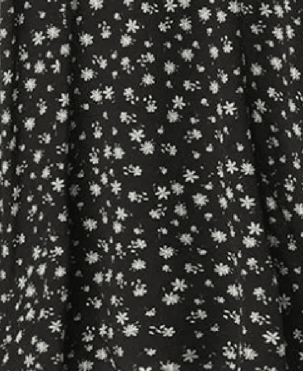 Abito corto in crepe floreale – Mar de Margaritas - immagine 3